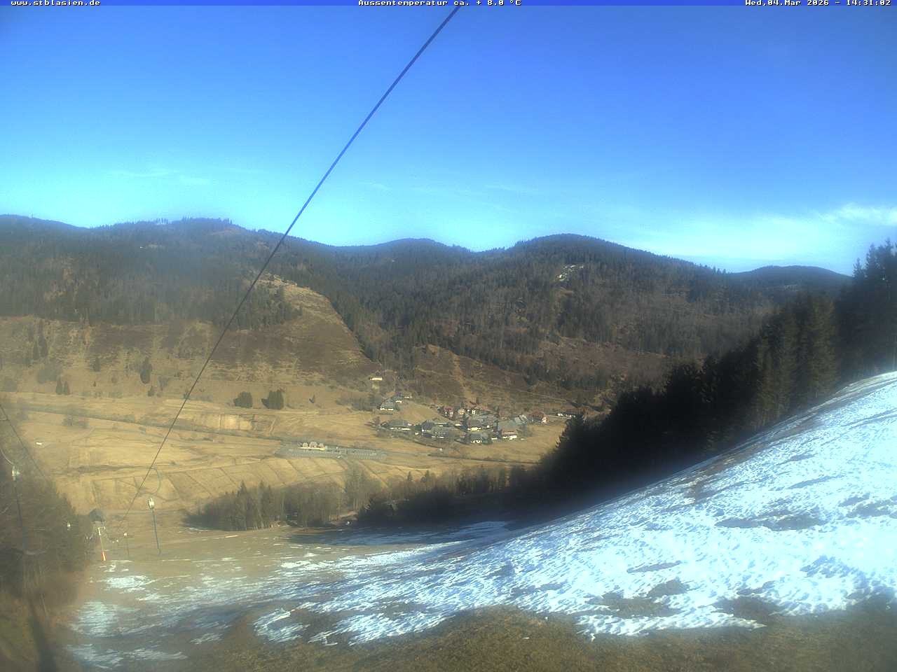 Archived image Webcam Top station Moesle