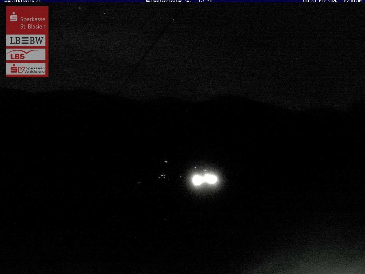 Archived image Webcam Top station Moesle