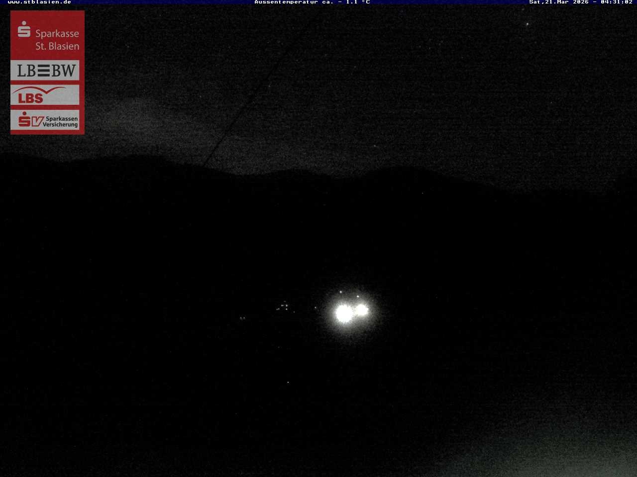 Archived image Webcam Top station Moesle