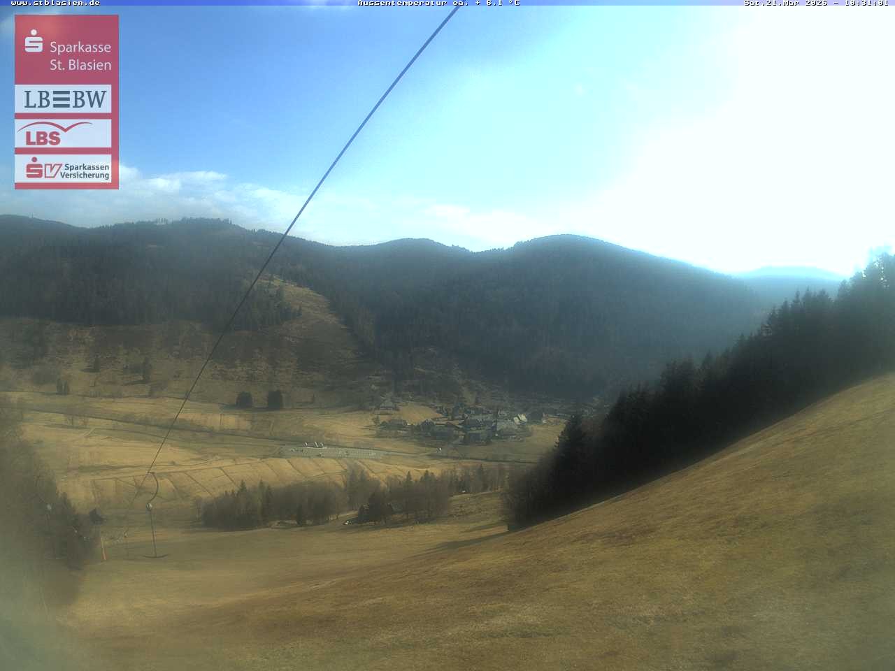 Archived image Webcam Top station Moesle