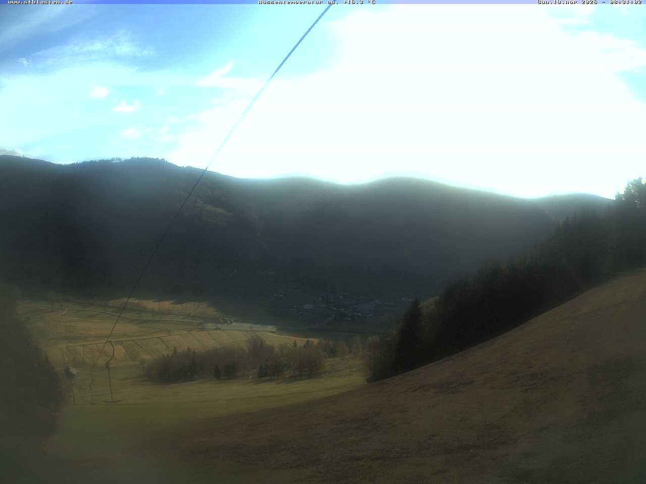 Archiv Foto Webcam Bergstation Moesle