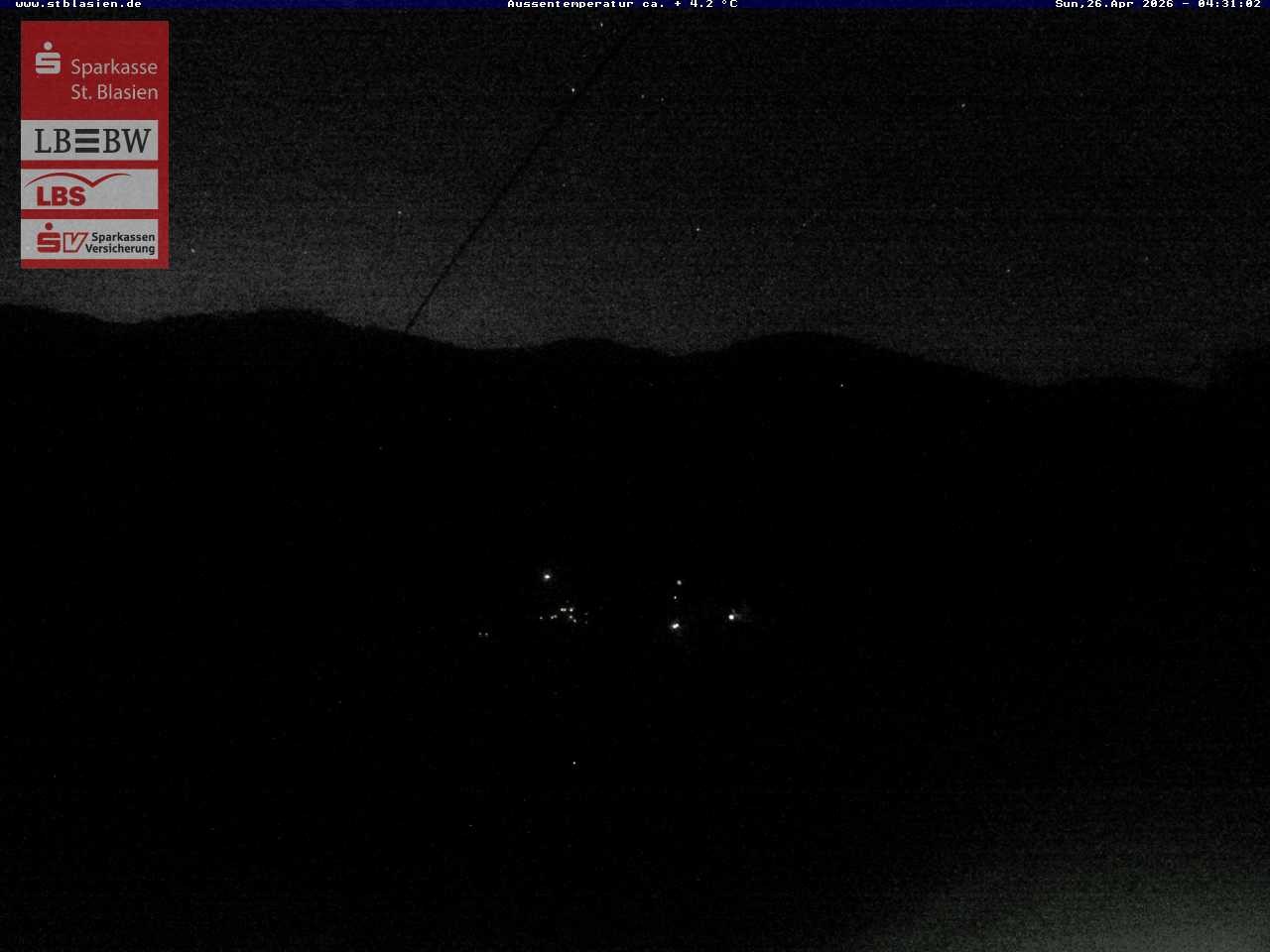 Archived image Webcam Top station Moesle