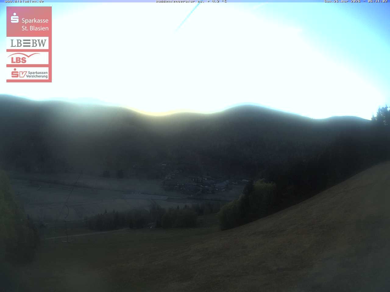 Archived image Webcam Top station Moesle