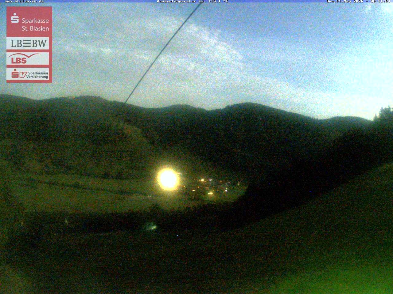 Archived image Webcam Top station Moesle