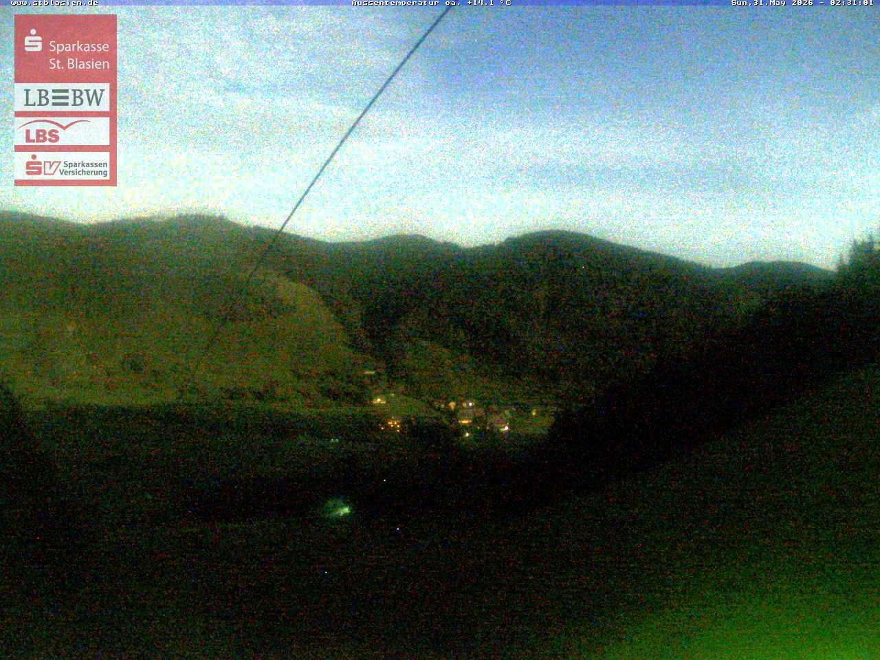 Archived image Webcam Top station Moesle