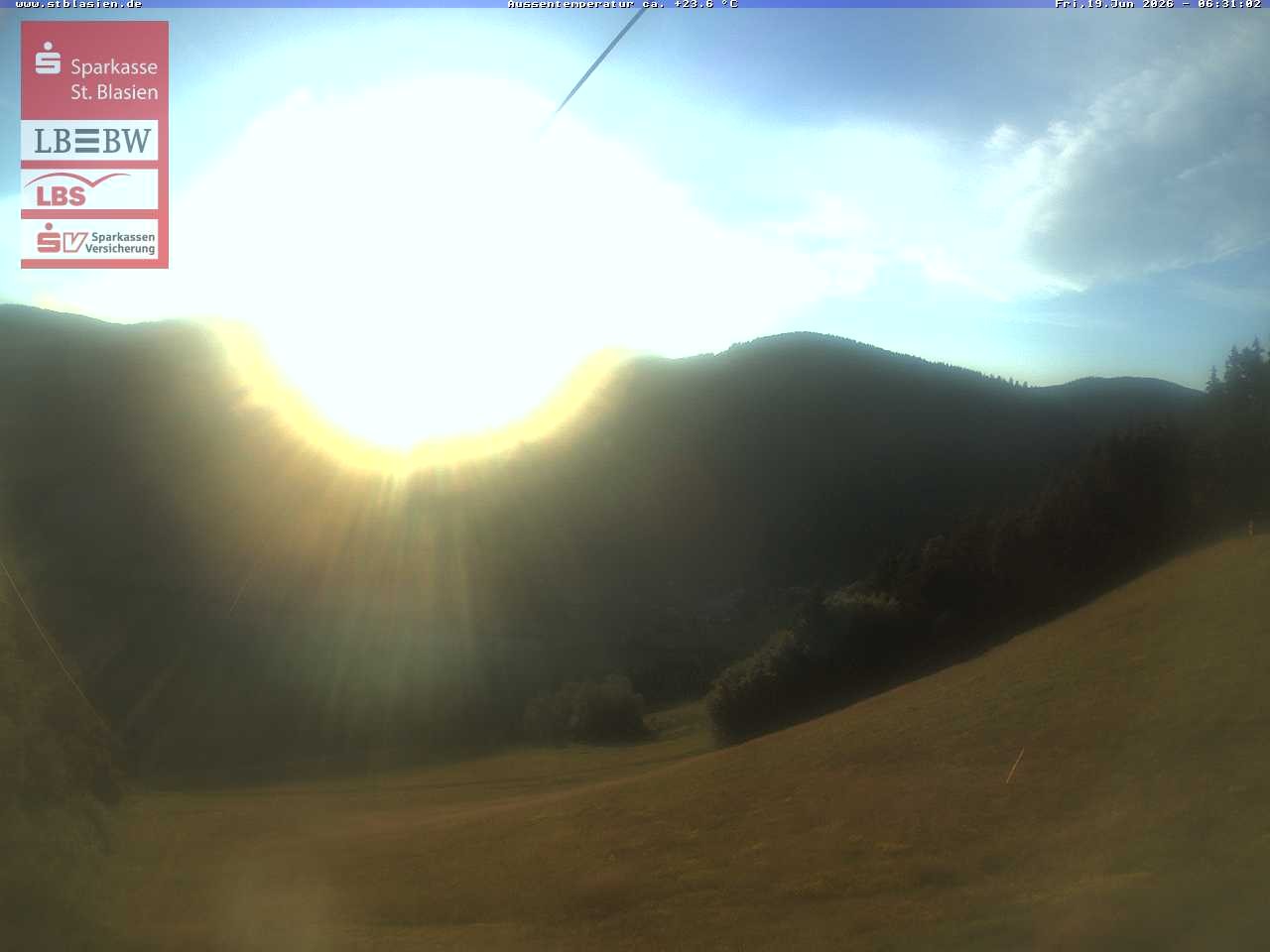 Archived image Webcam Top station Moesle