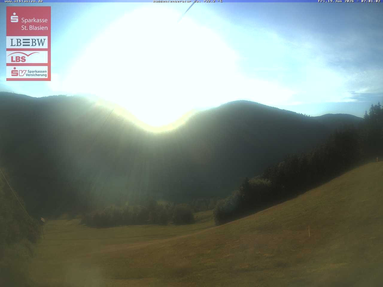 Archived image Webcam Top station Moesle