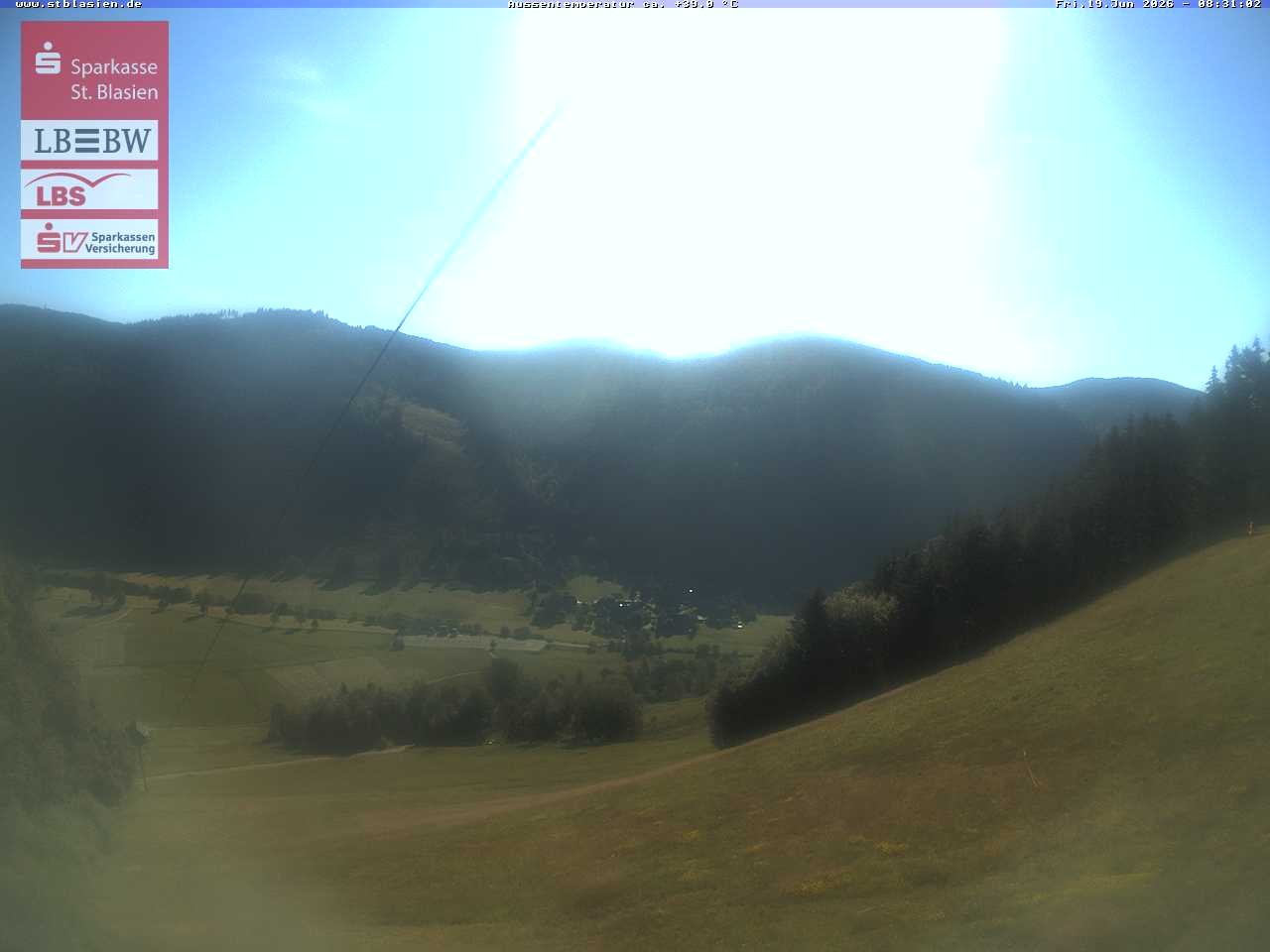 Archived image Webcam Top station Moesle