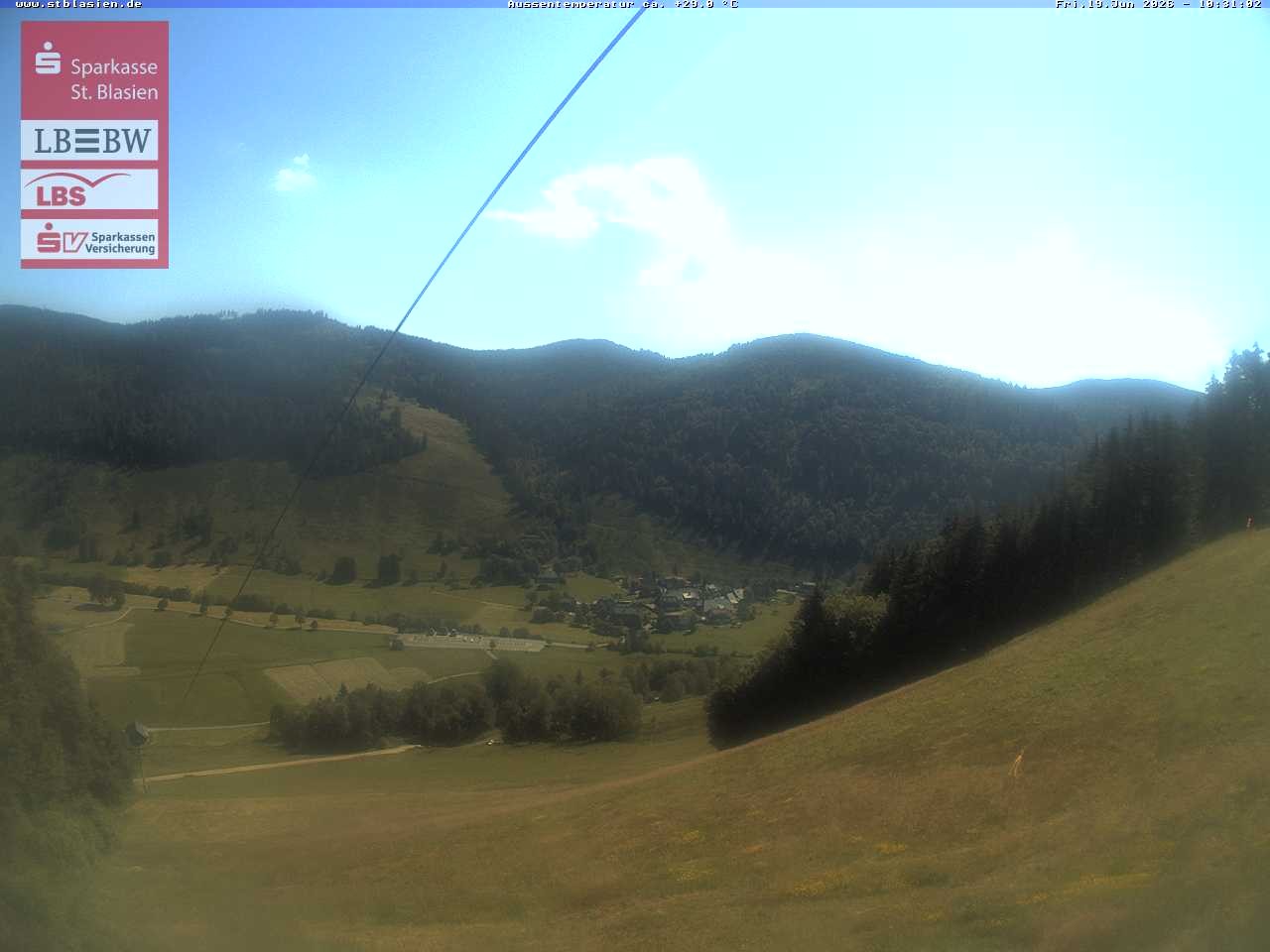 Archived image Webcam Top station Moesle