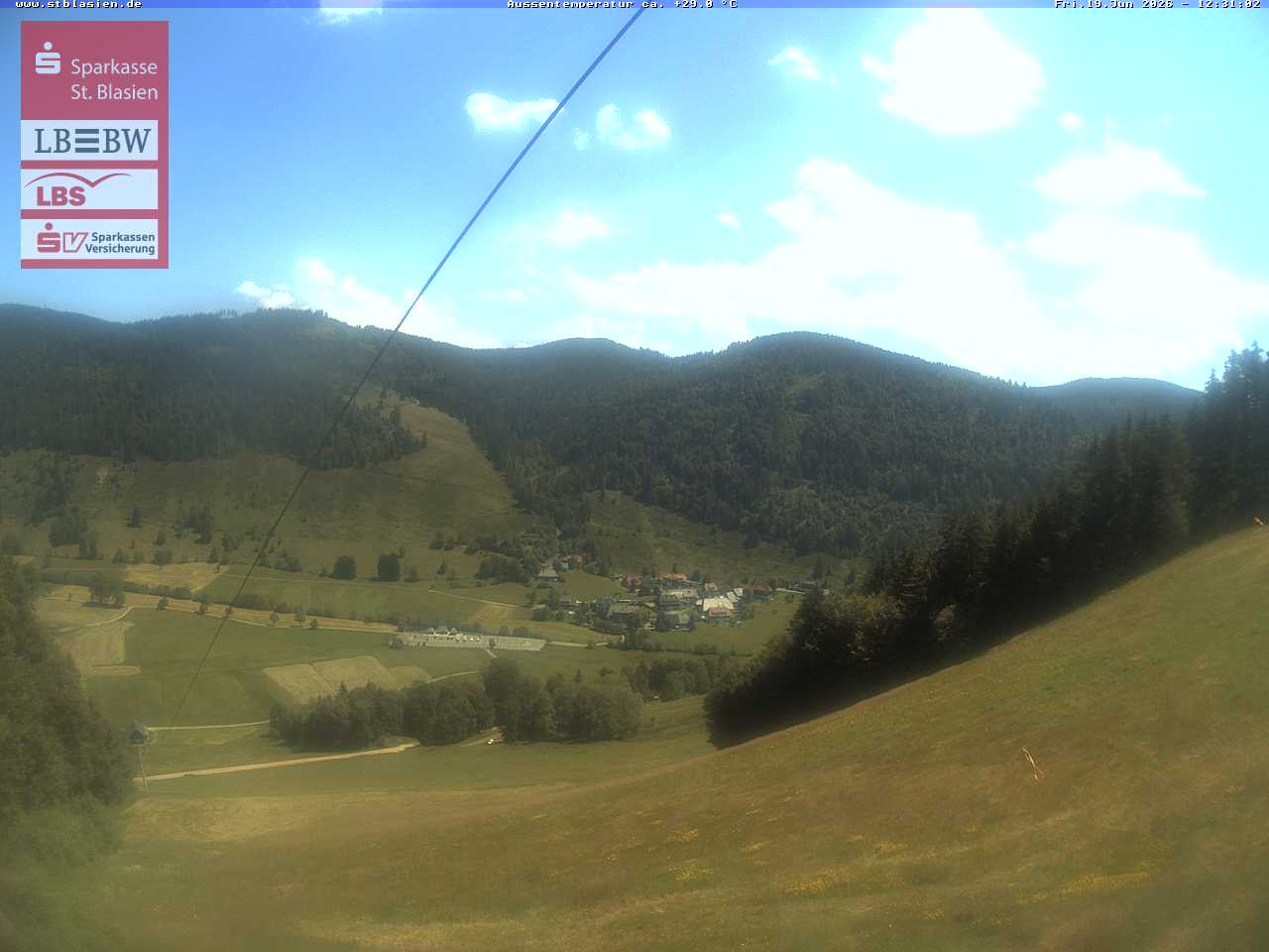 Archived image Webcam Top station Moesle