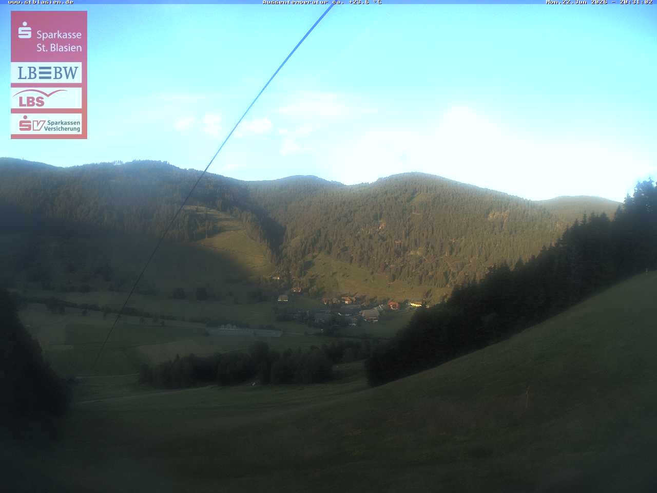 Archived image Webcam Top station Moesle