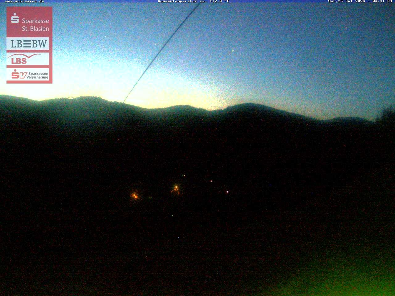 Archived image Webcam Top station Moesle