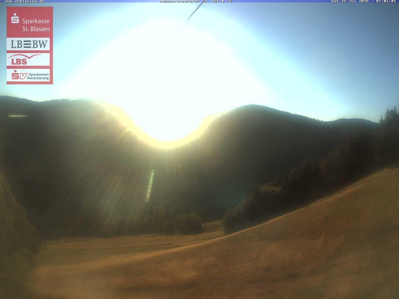 Archived image Webcam Top station Moesle