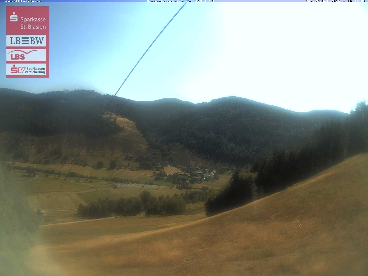 Archived image Webcam Top station Moesle