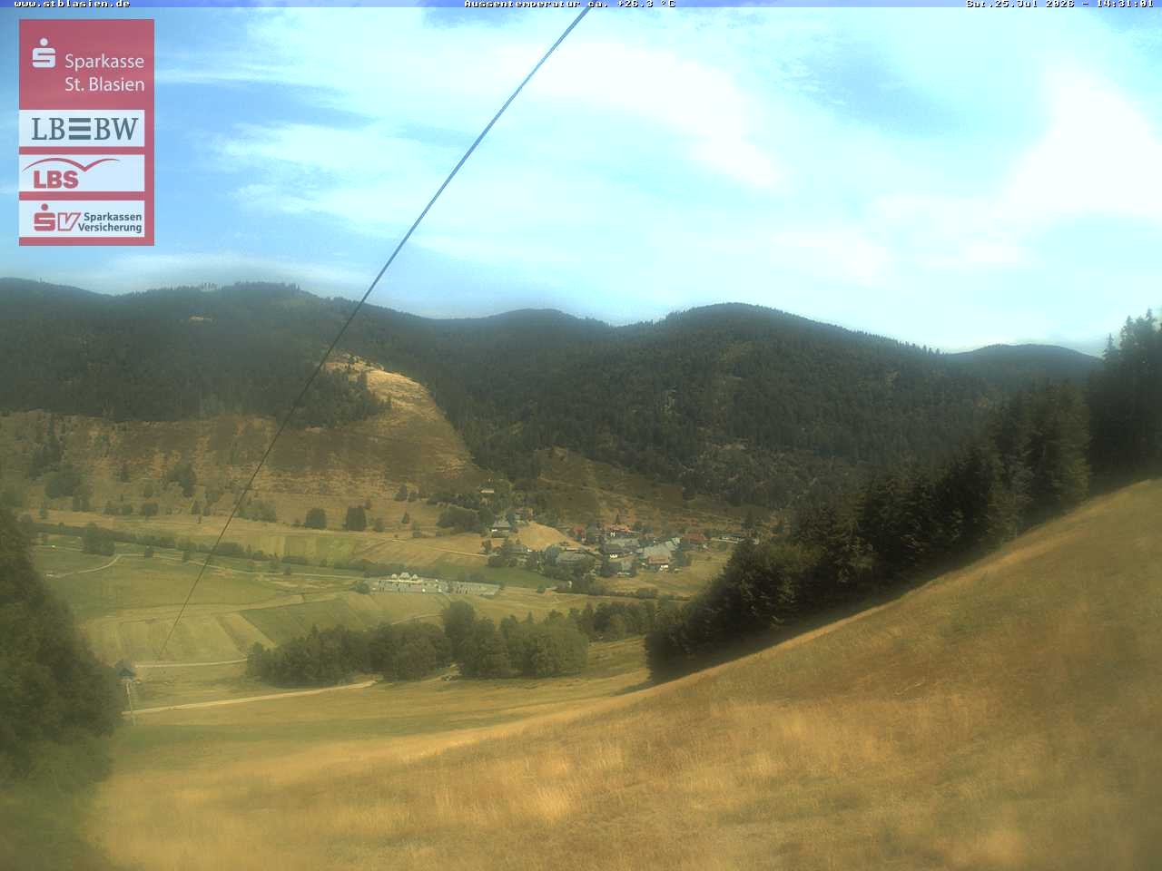 Archived image Webcam Top station Moesle