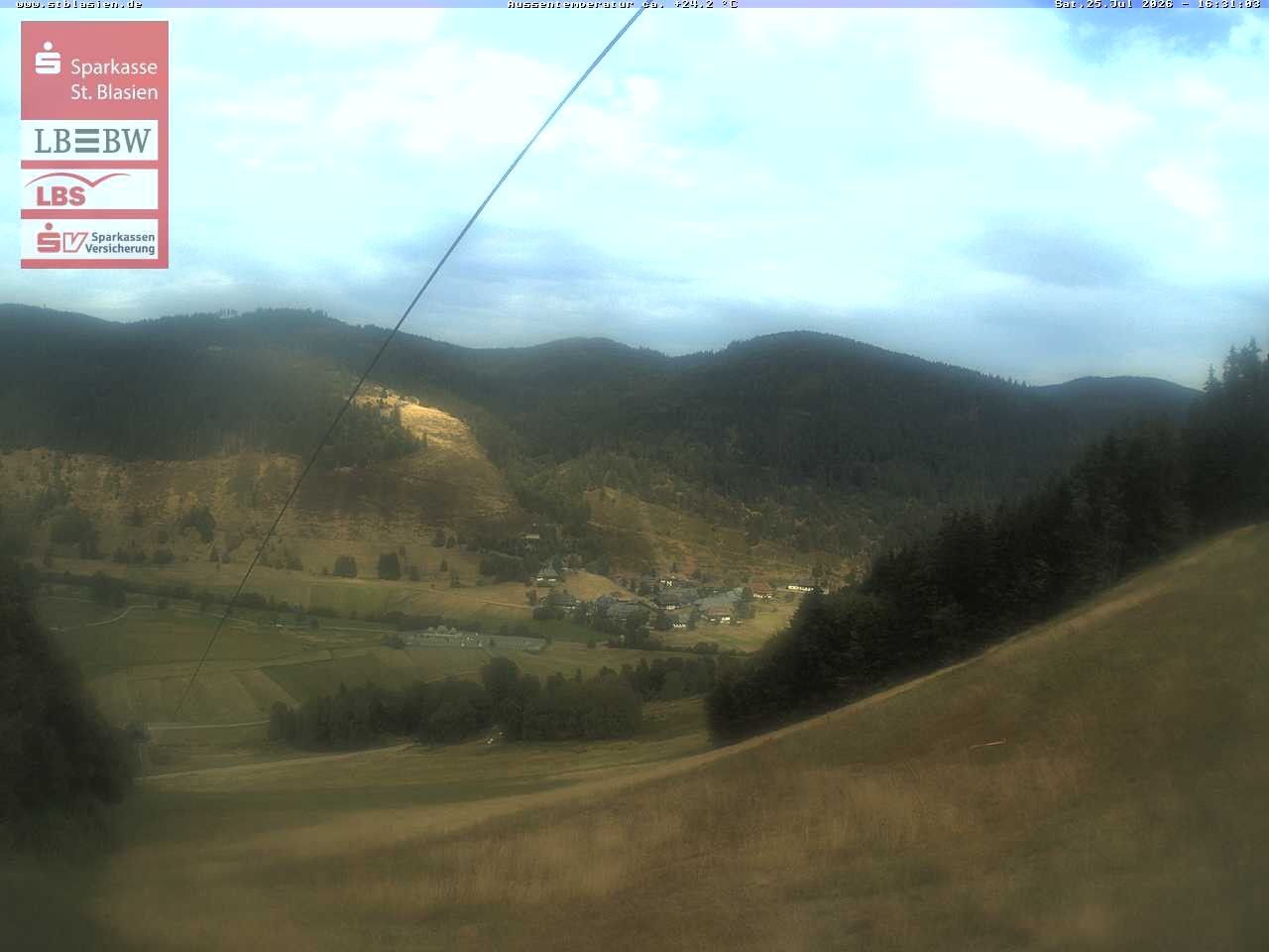 Archived image Webcam Top station Moesle