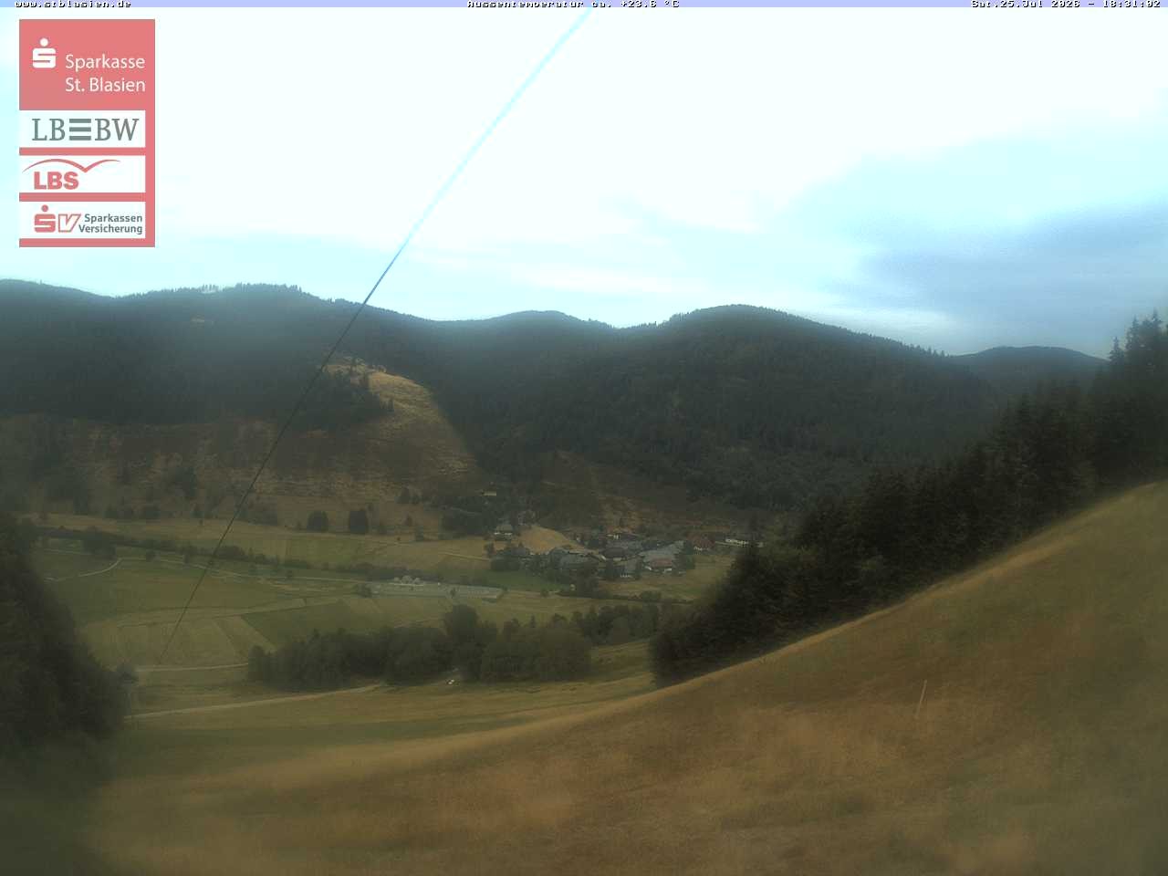 Archived image Webcam Top station Moesle