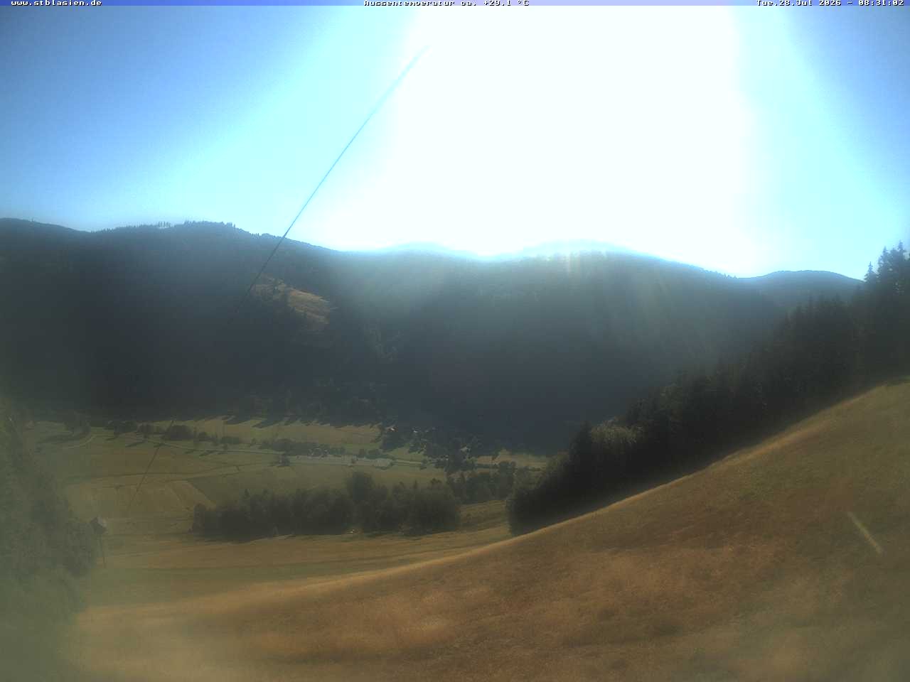 Archiv Foto Webcam Bergstation Moesle