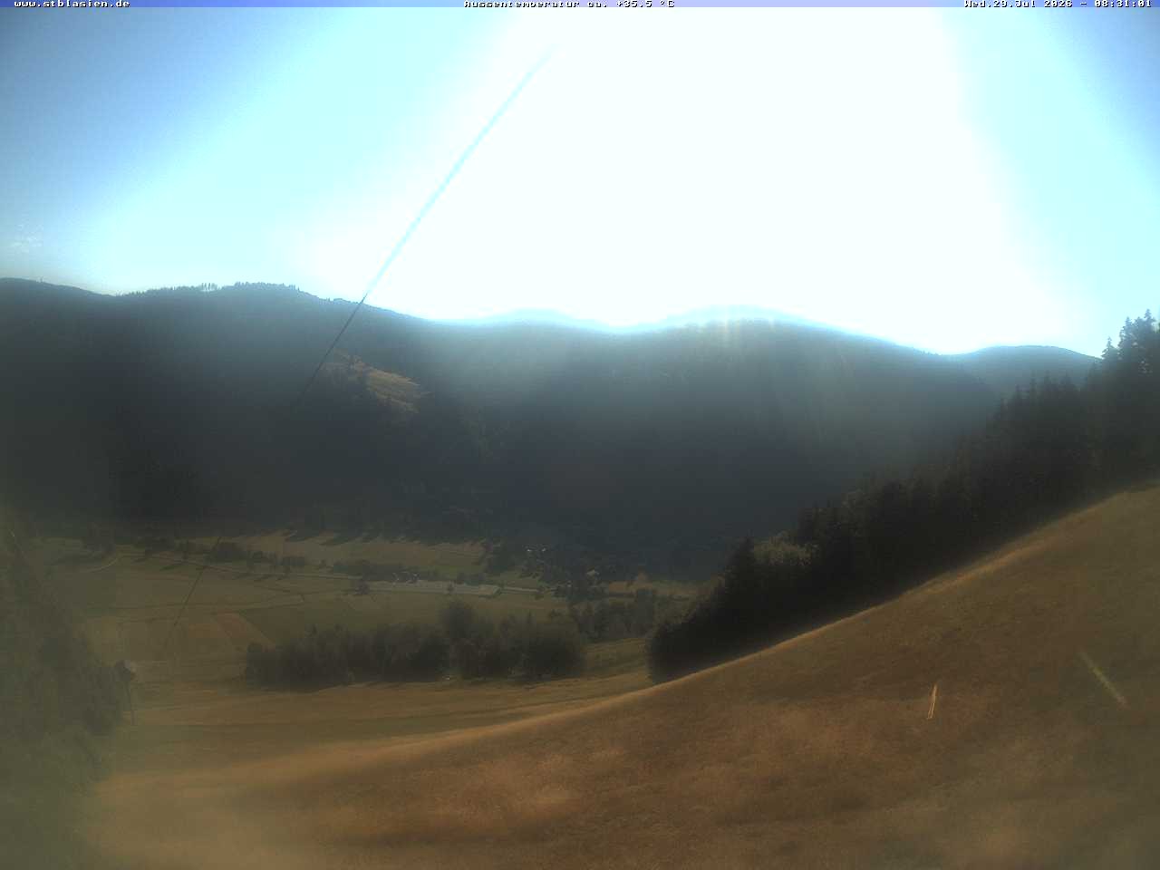 Archiv Foto Webcam Bergstation Moesle