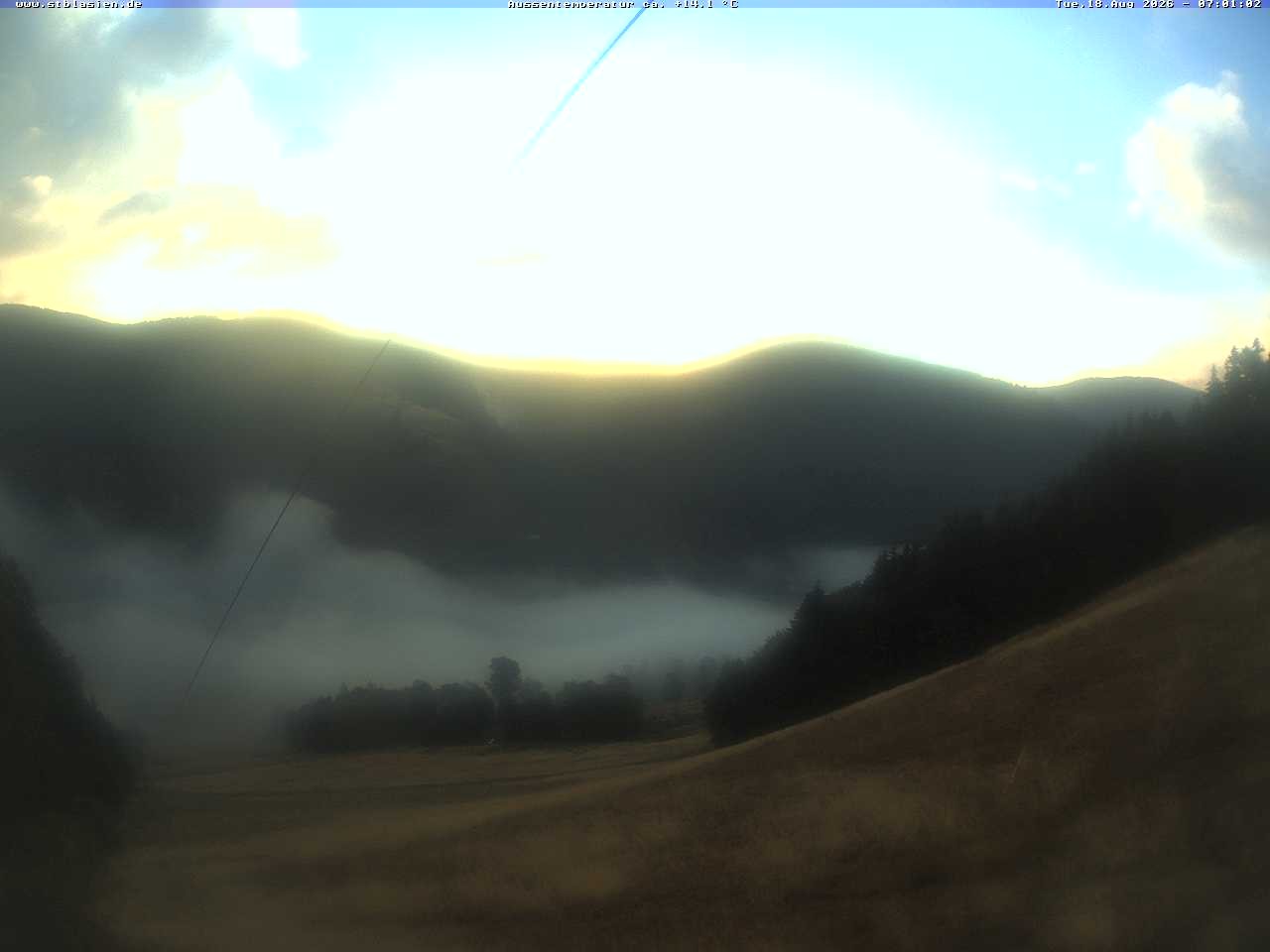 Archiv Foto Webcam Bergstation Moesle