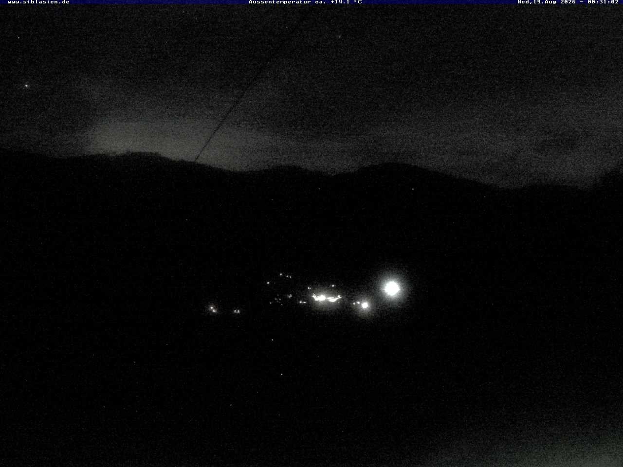 Archived image Webcam Top station Moesle