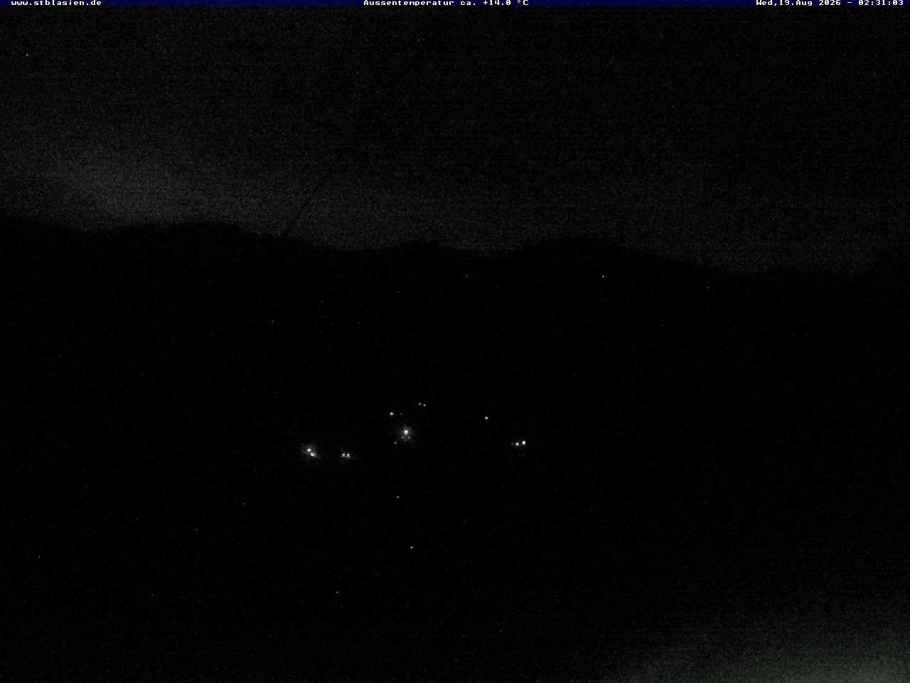 Archived image Webcam Top station Moesle