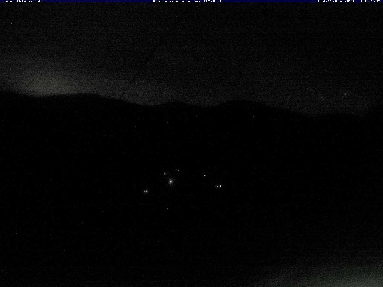 Archived image Webcam Top station Moesle