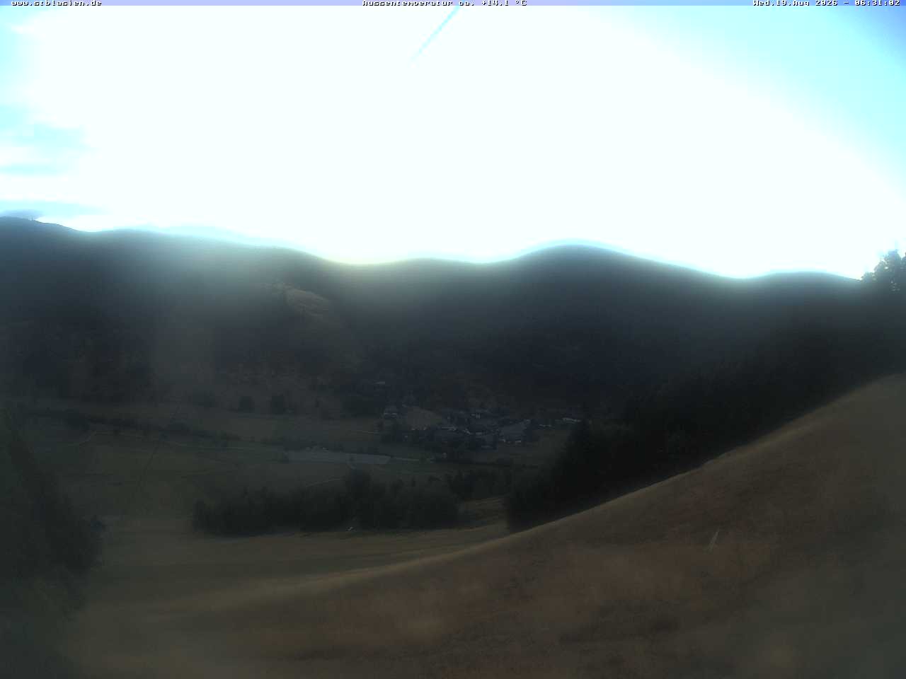 Archived image Webcam Top station Moesle