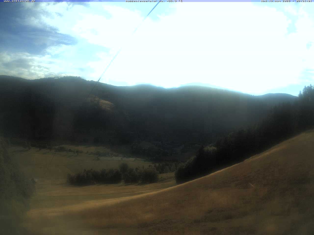 Archived image Webcam Top station Moesle