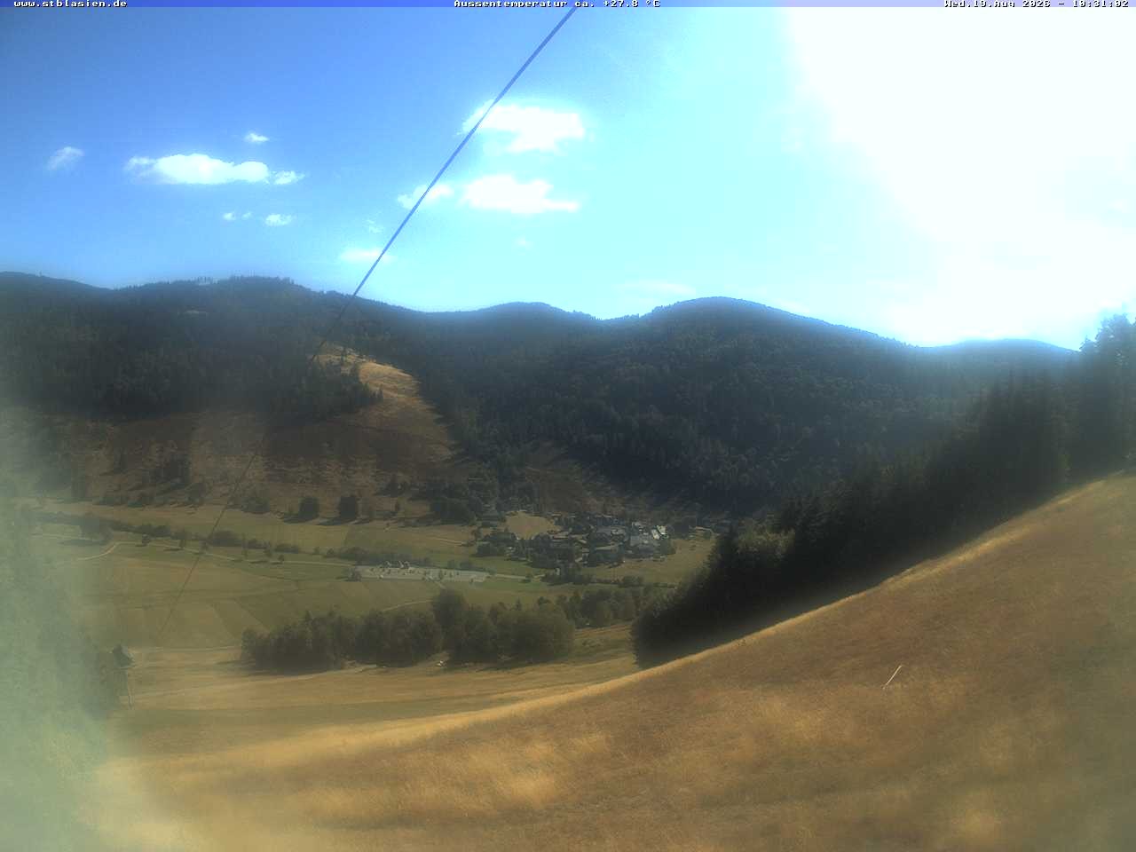 Archived image Webcam Top station Moesle
