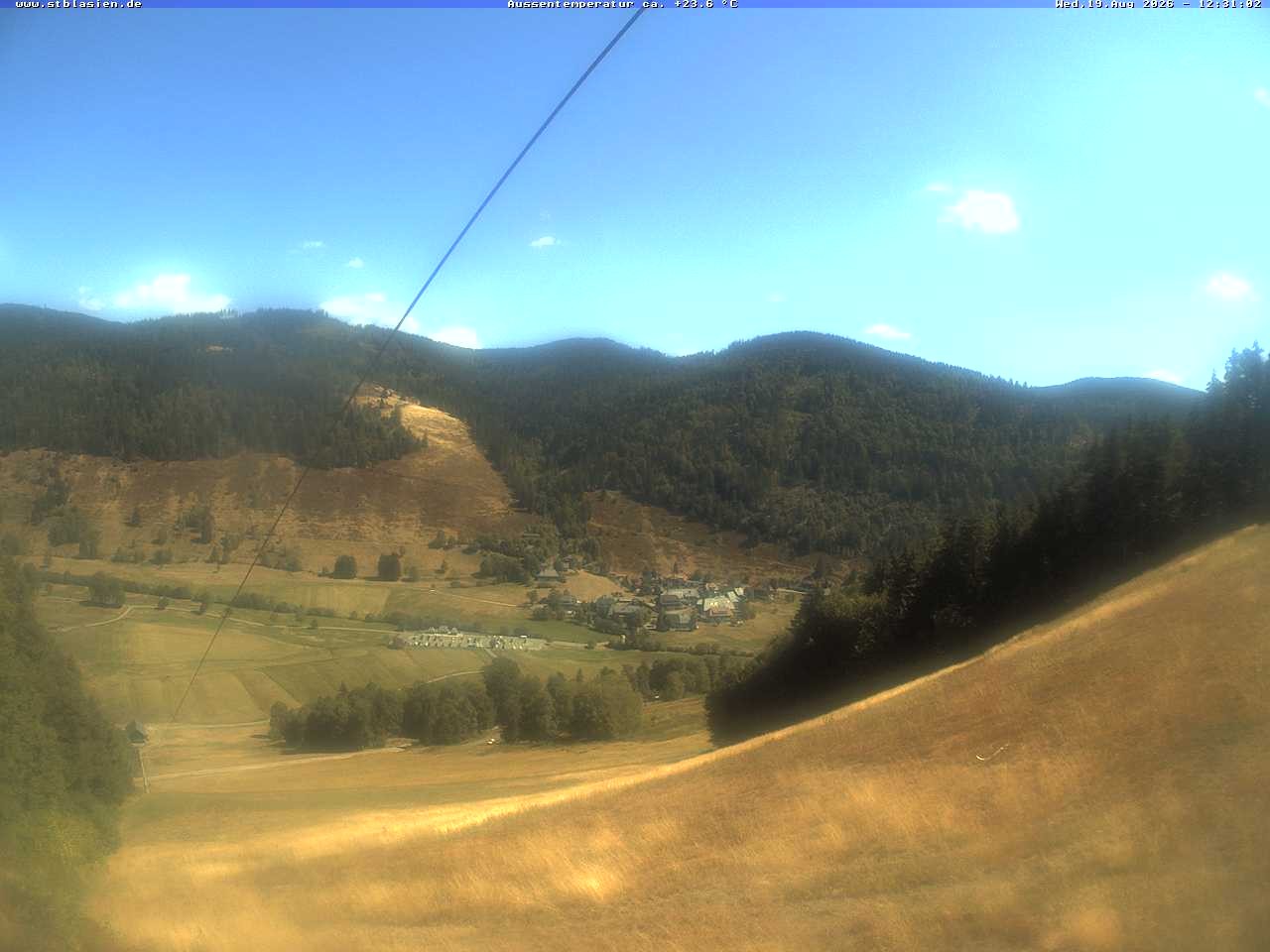 Archived image Webcam Top station Moesle