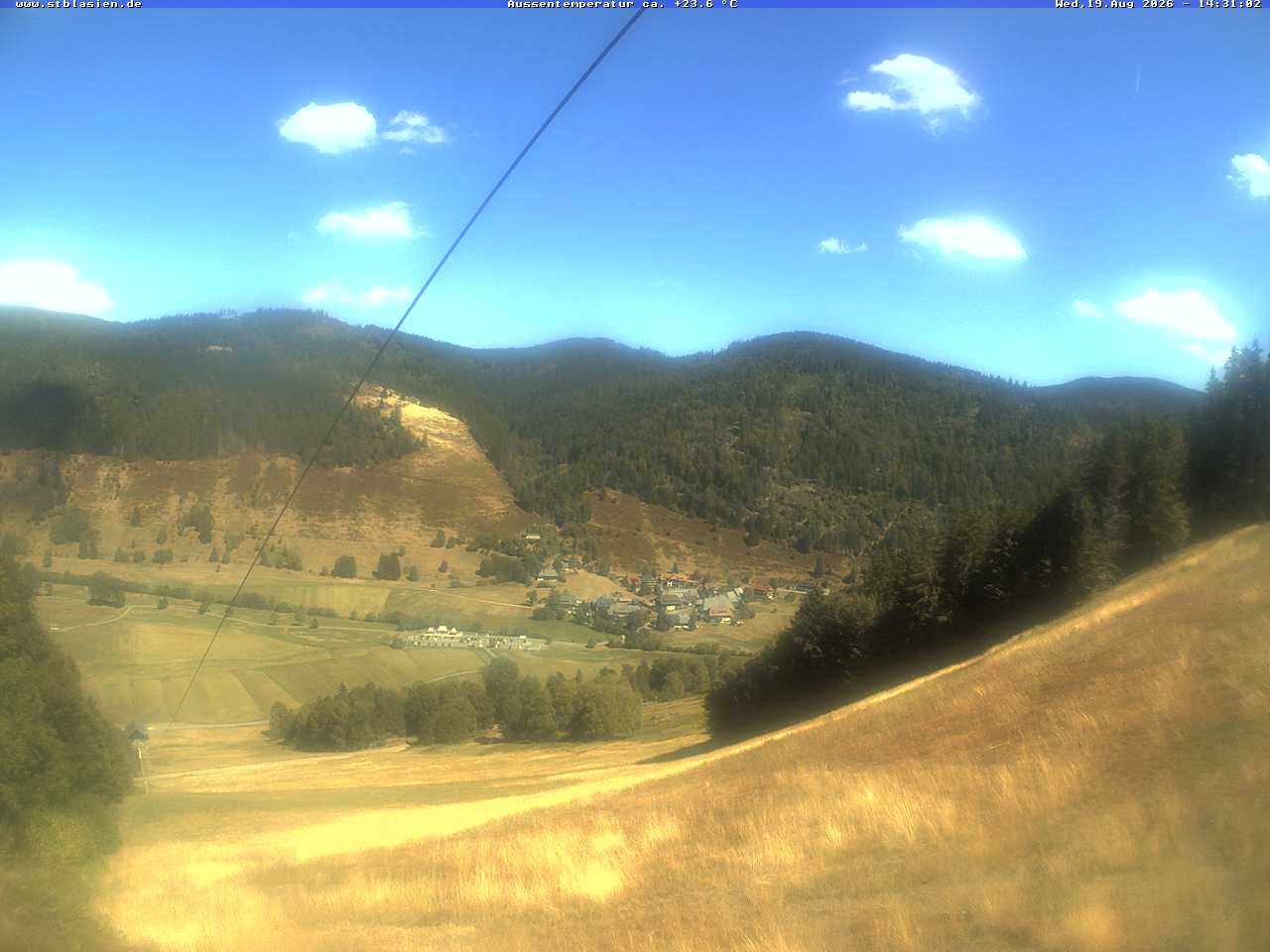 Archived image Webcam Top station Moesle