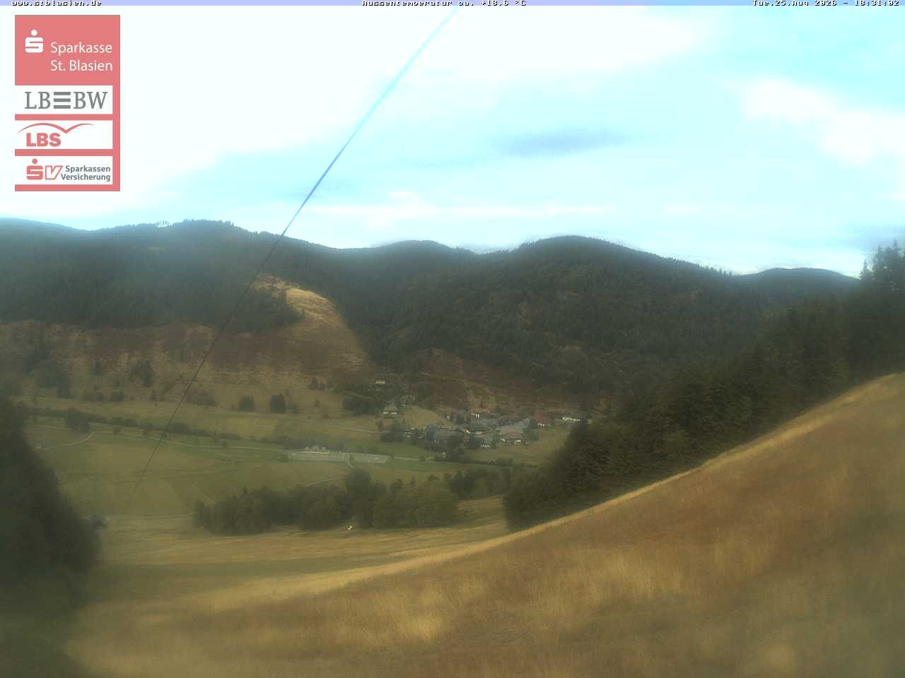 Archived image Webcam Top station Moesle