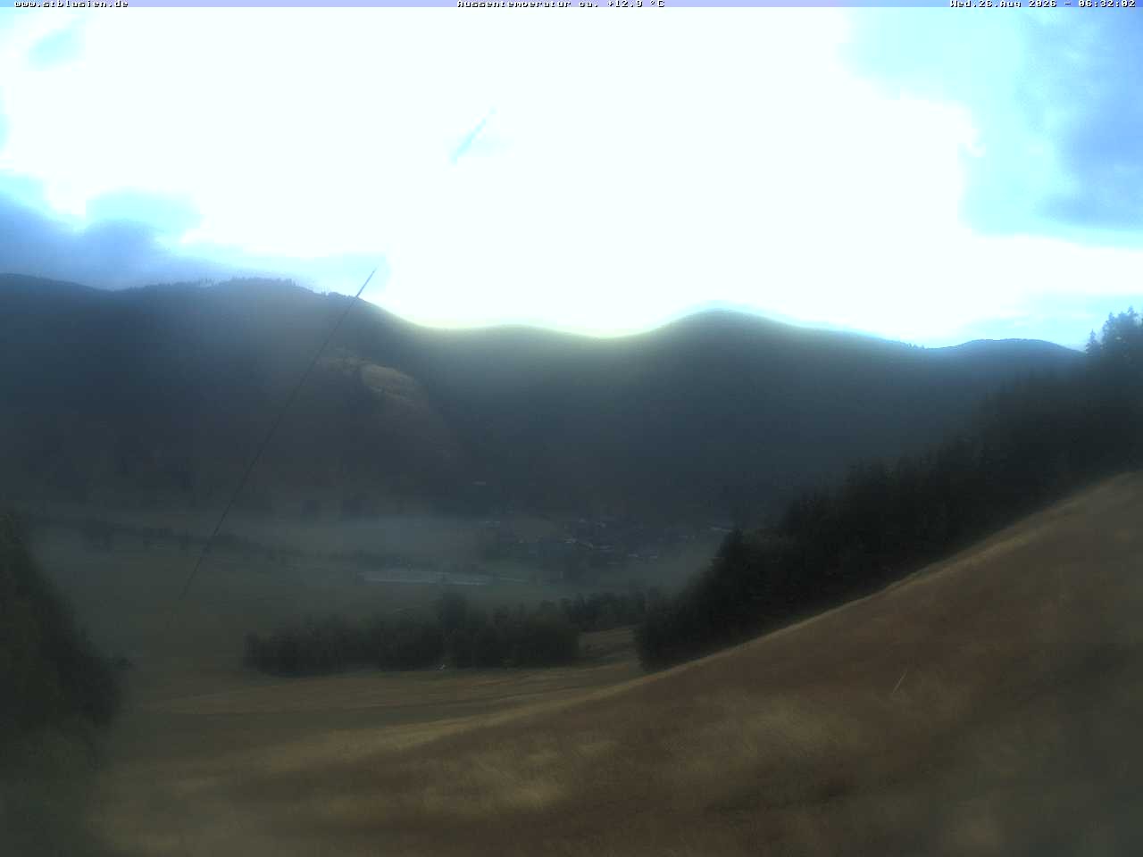 Archived image Webcam Top station Moesle