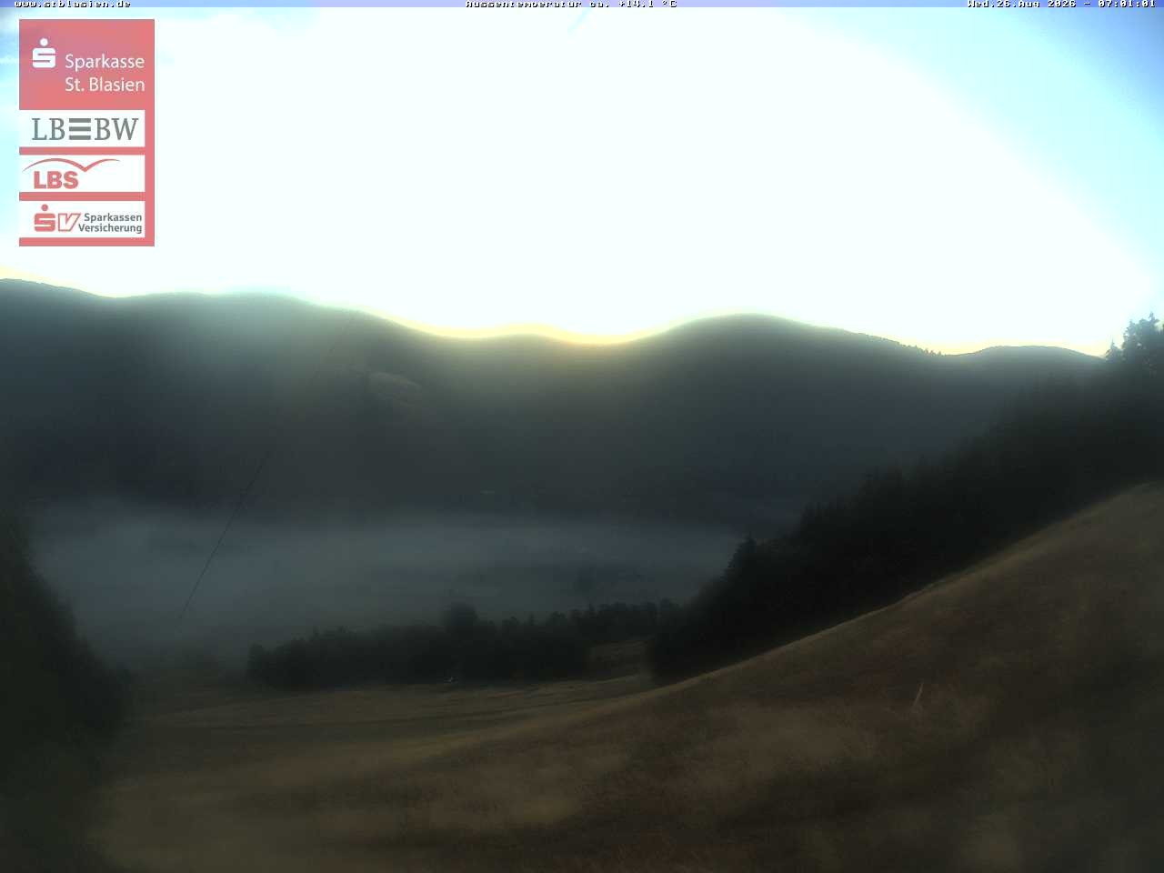 Archived image Webcam Top station Moesle