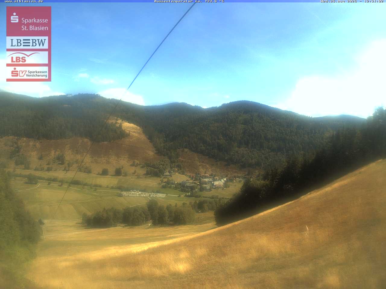 Archived image Webcam Top station Moesle
