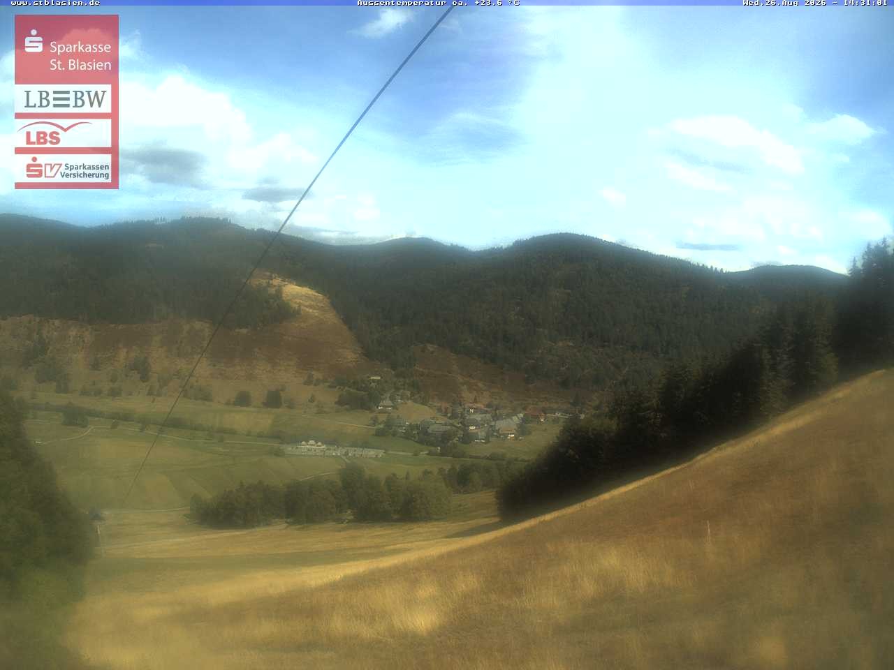 Archived image Webcam Top station Moesle