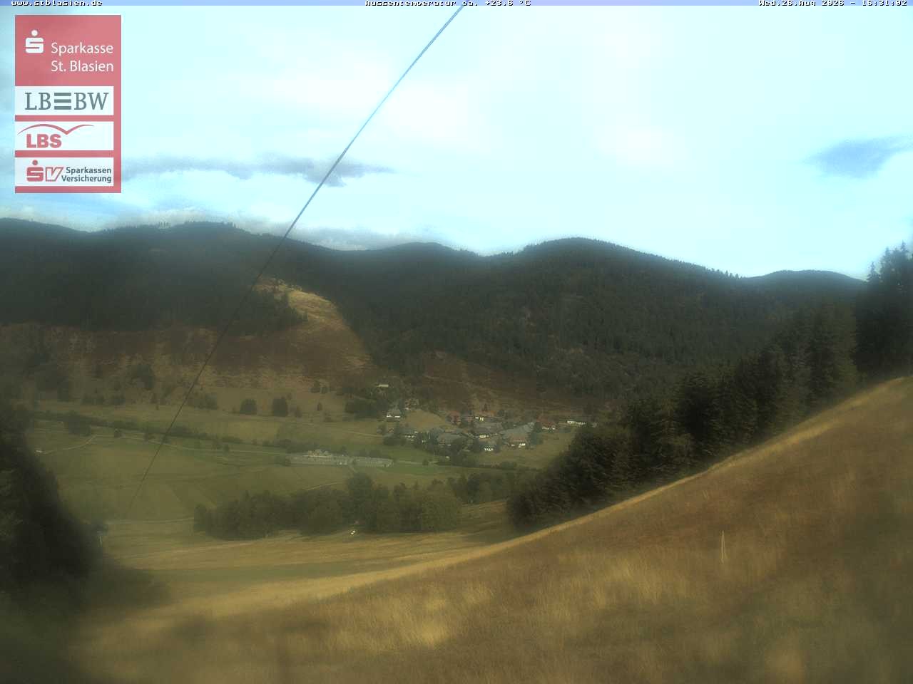 Archived image Webcam Top station Moesle