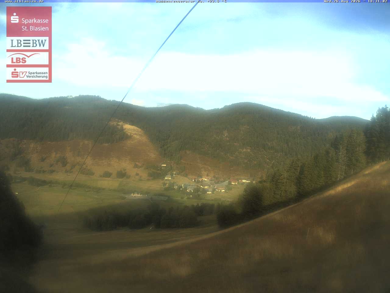 Archived image Webcam Top station Moesle