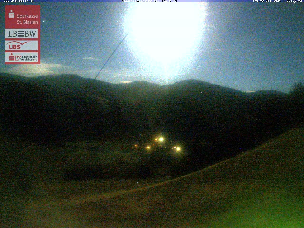 Archived image Webcam Top station Moesle