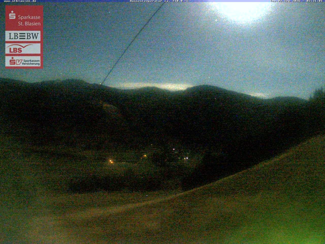 Archived image Webcam Top station Moesle
