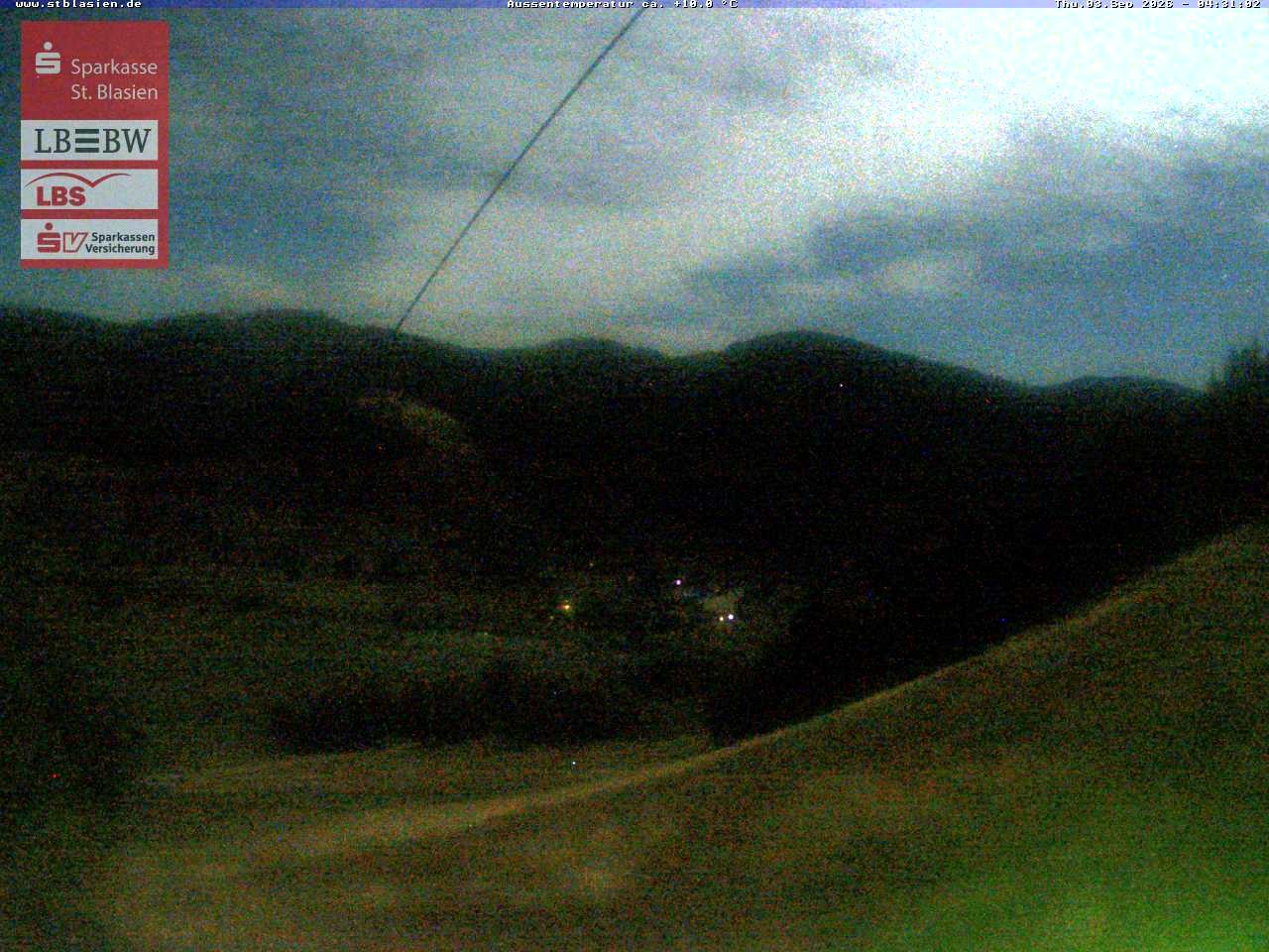 Archived image Webcam Top station Moesle