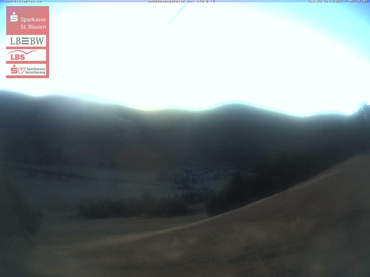 Archived image Webcam Top station Moesle