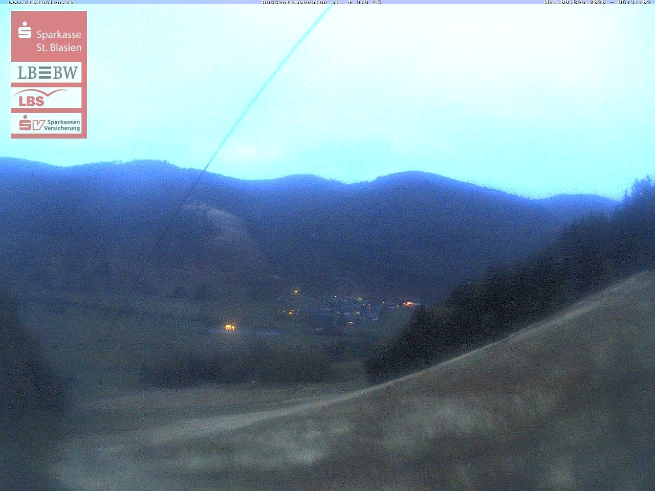 Archived image Webcam Top station Moesle