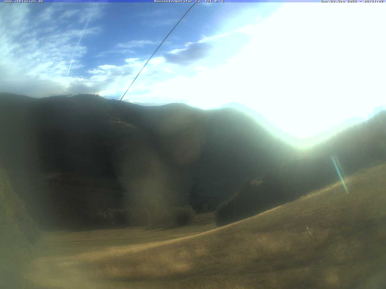 Archiv Foto Webcam Bergstation Moesle