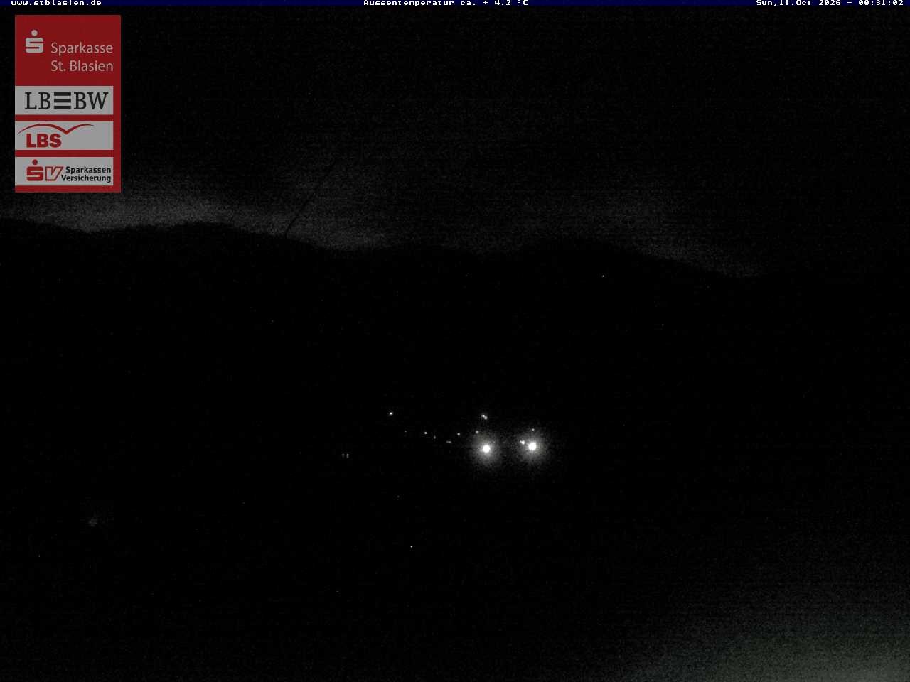 Archived image Webcam Top station Moesle