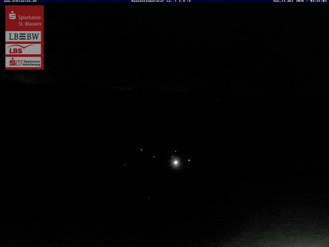 Archived image Webcam Top station Moesle