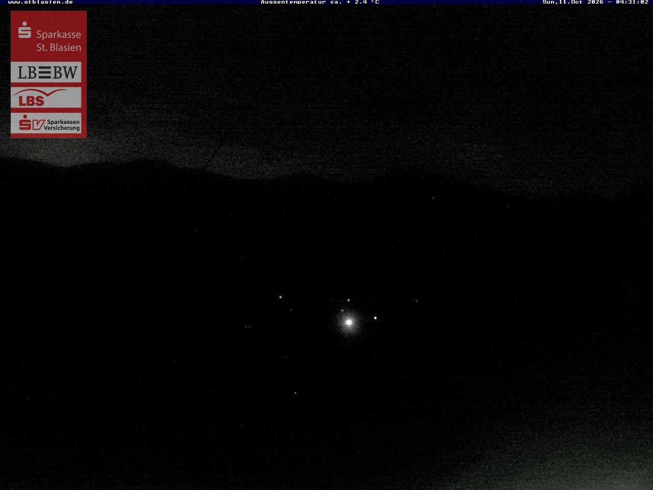 Archived image Webcam Top station Moesle