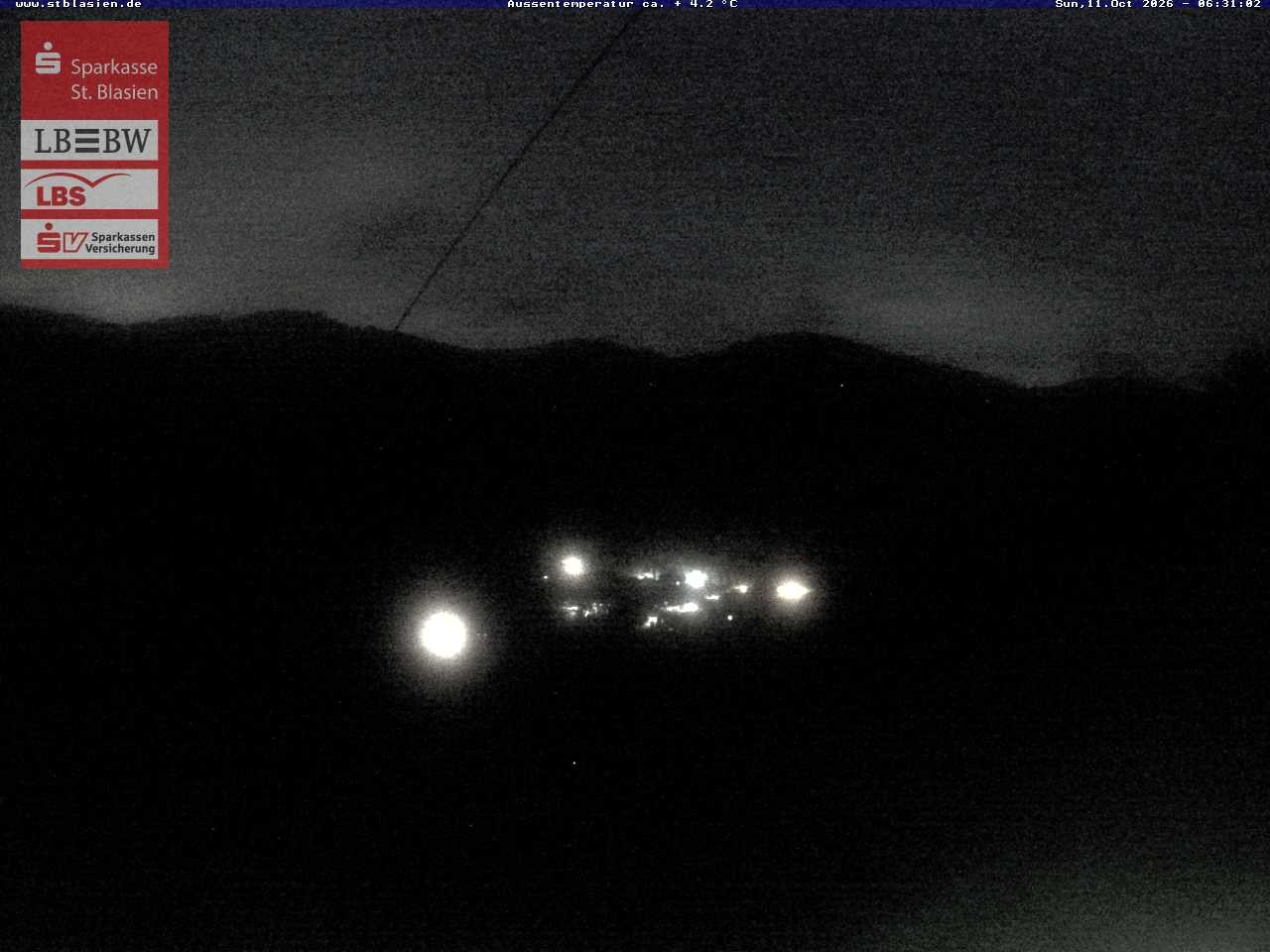 Archived image Webcam Top station Moesle