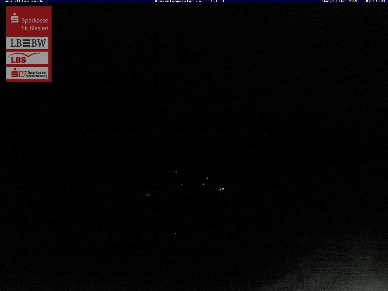Archived image Webcam Top station Moesle